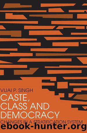Caste, Class and Democracy by Vijai P. Singh