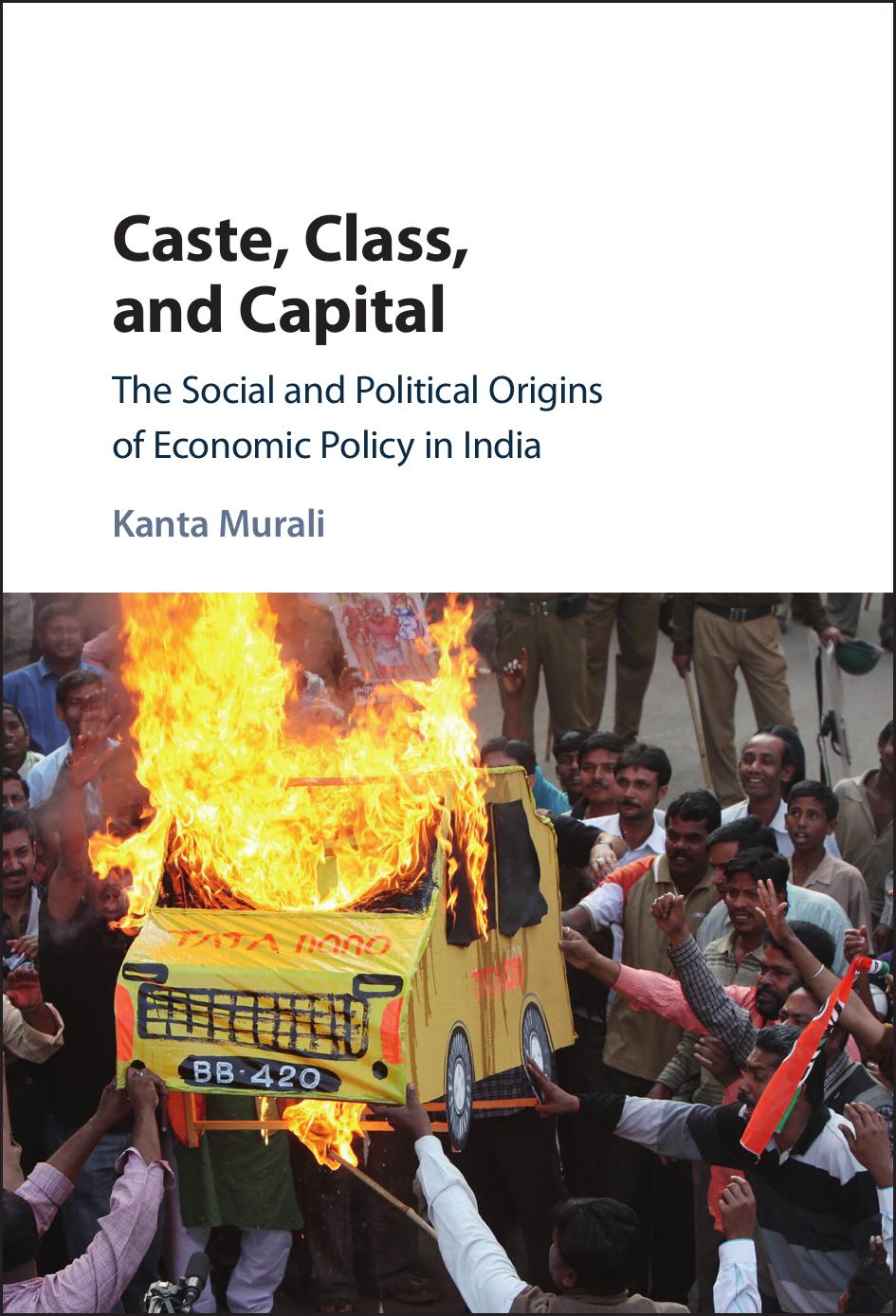 Caste, Class, and Capital: The Social and Political Origins of Economic Policy in India by Kanta Murali