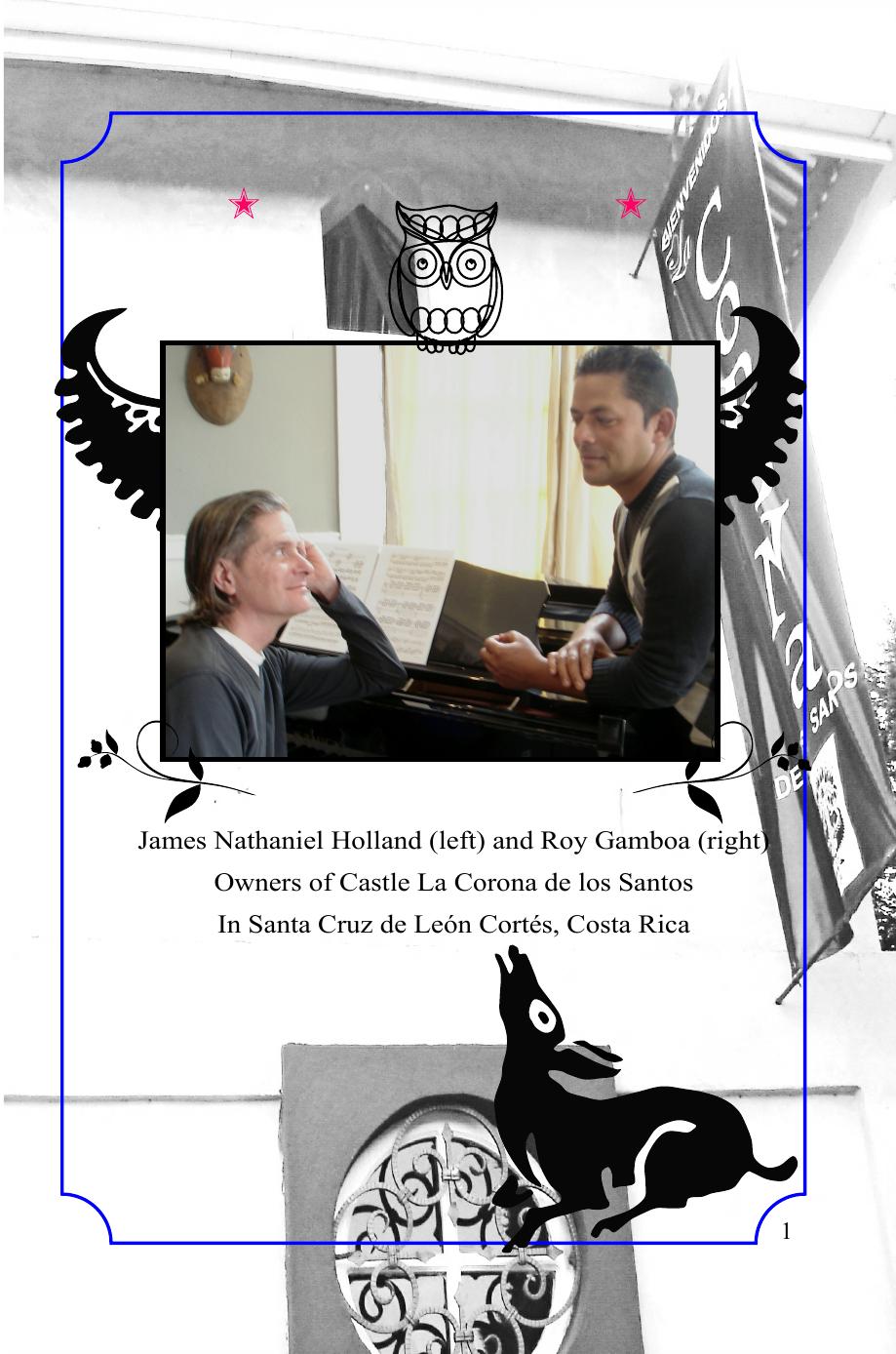 Castle La Corona de los Santos Cookbook: Authentic Costa Rican Recipes of the Mountains and More! by Unknow