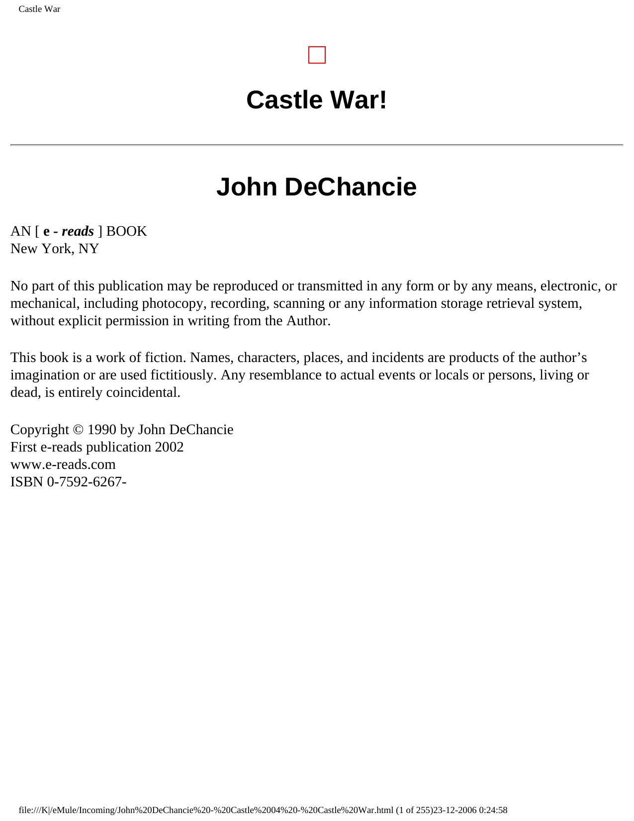 Castle War by Castle War