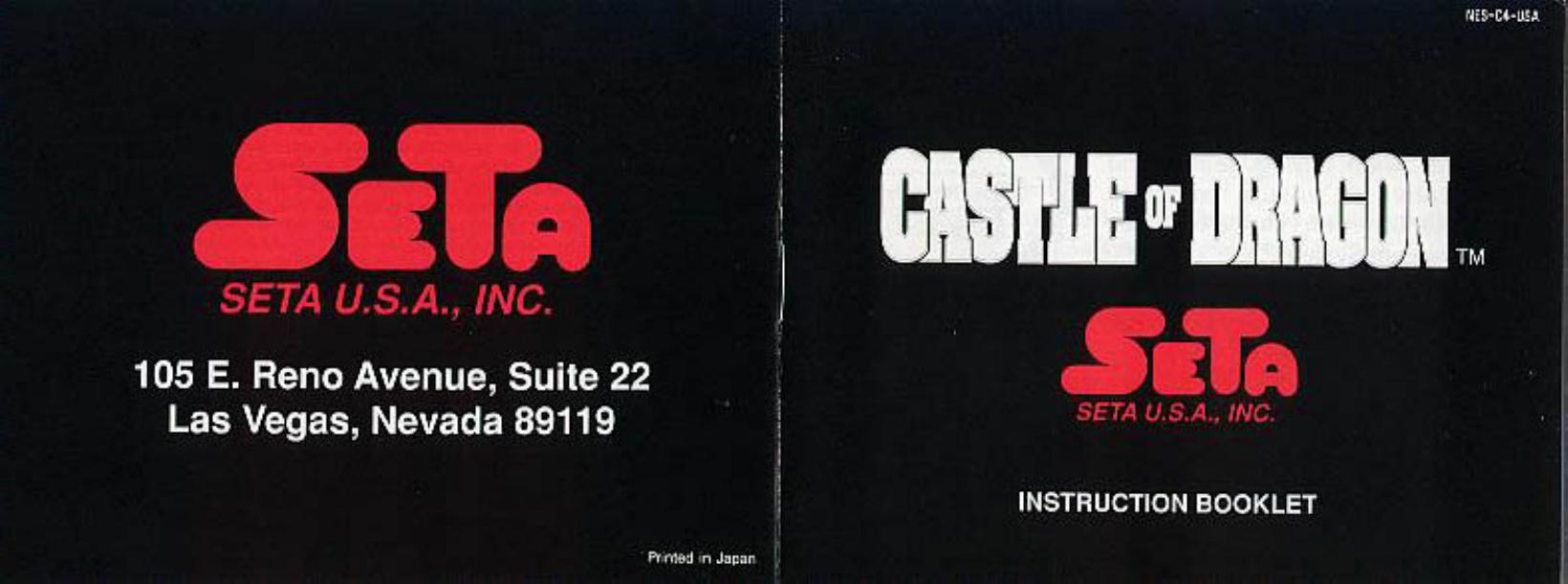 Castle of Dragon (U) by Unknown