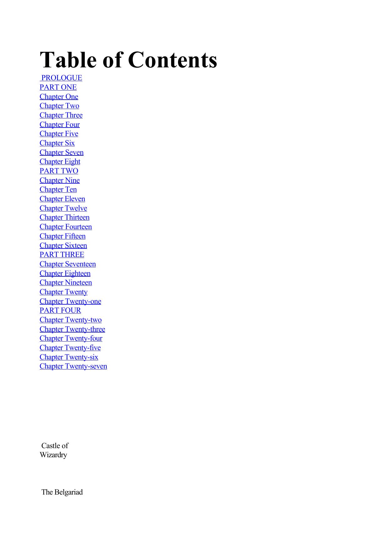 Castle of Wizardry by Eddings David