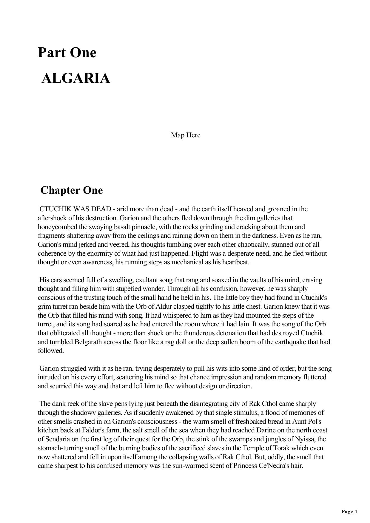 Castle of Wizardry by Eddings