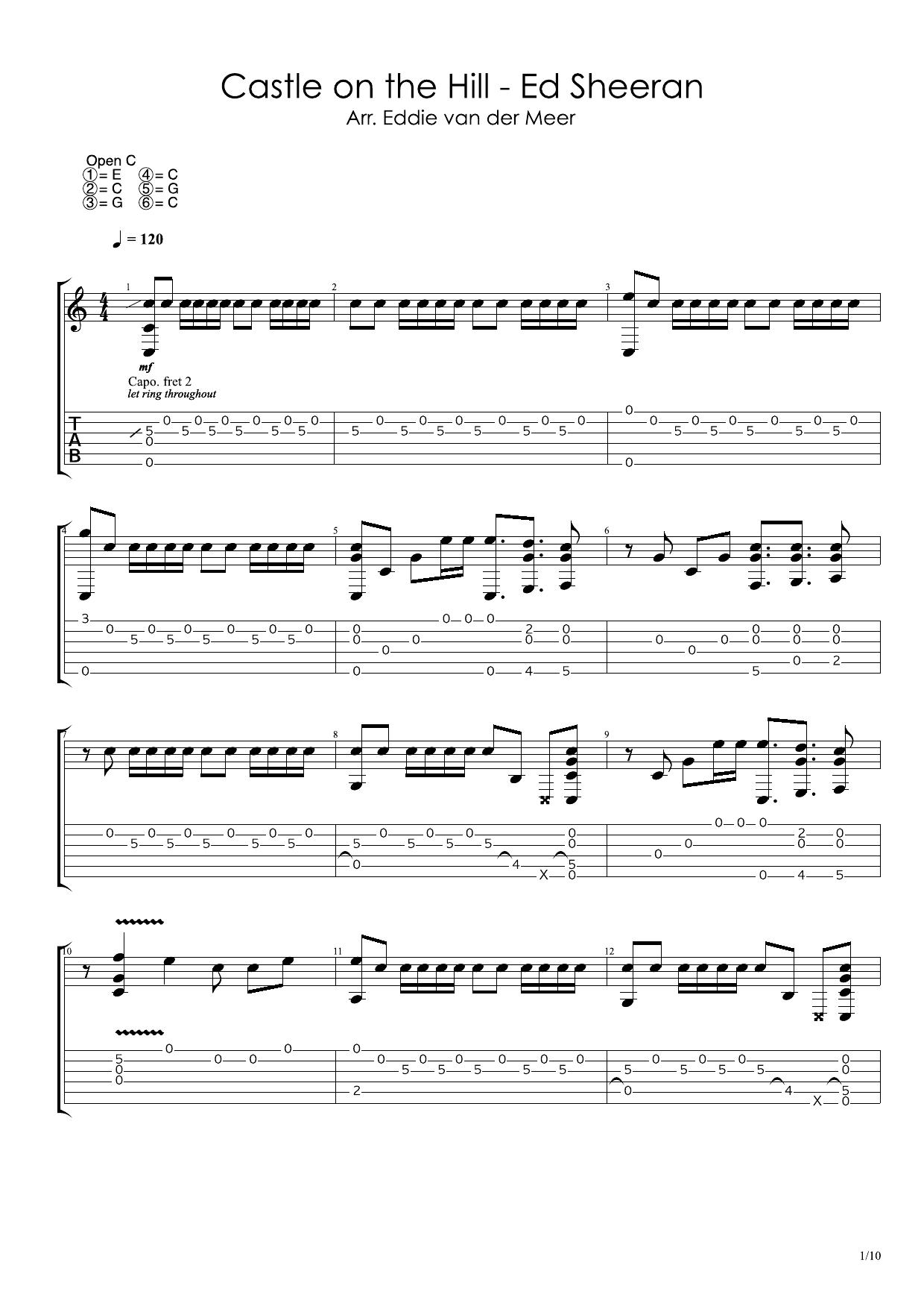 Castle on the Hill by Ed Sheeran