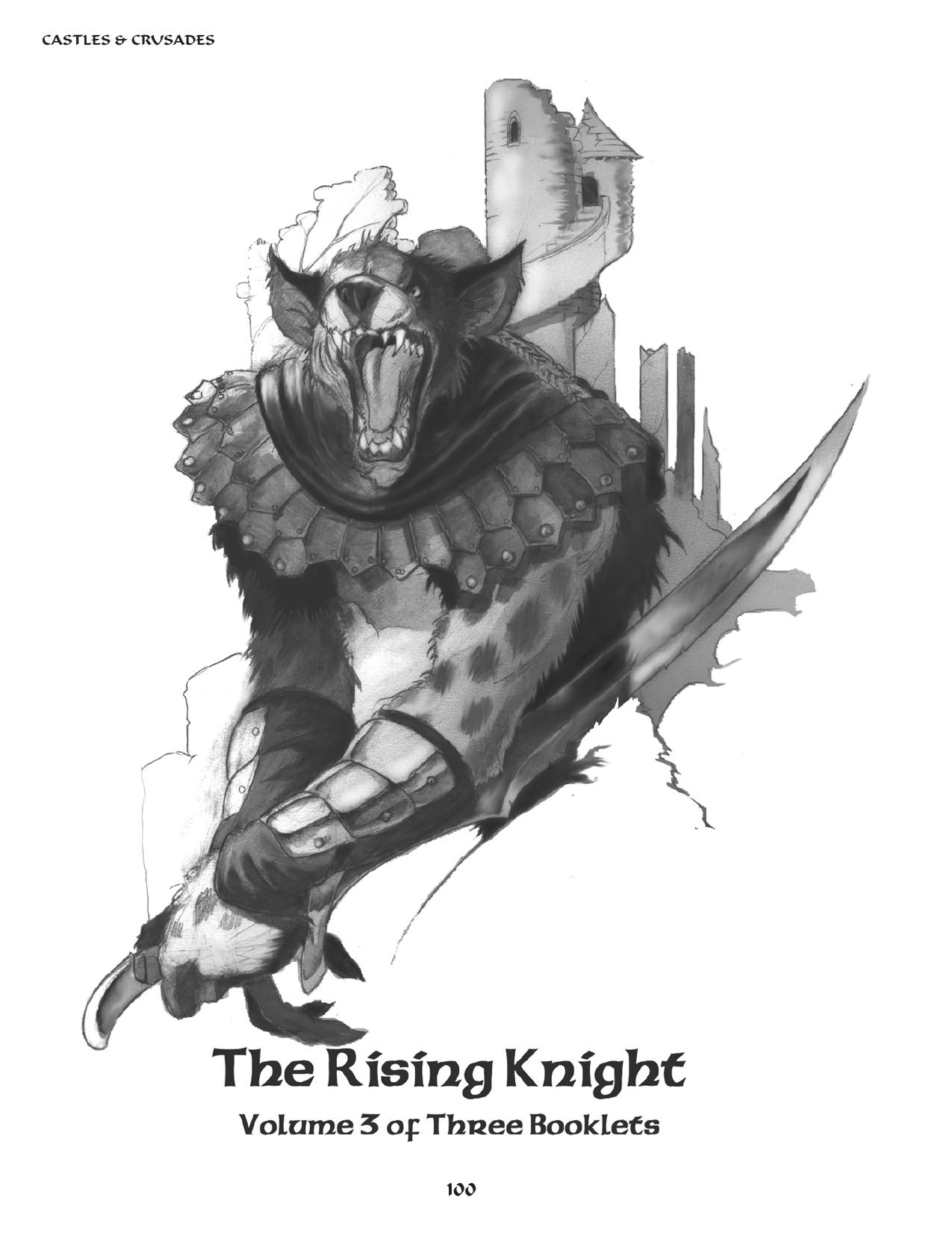 Castles & Crusades The Rising Knight by Unknown