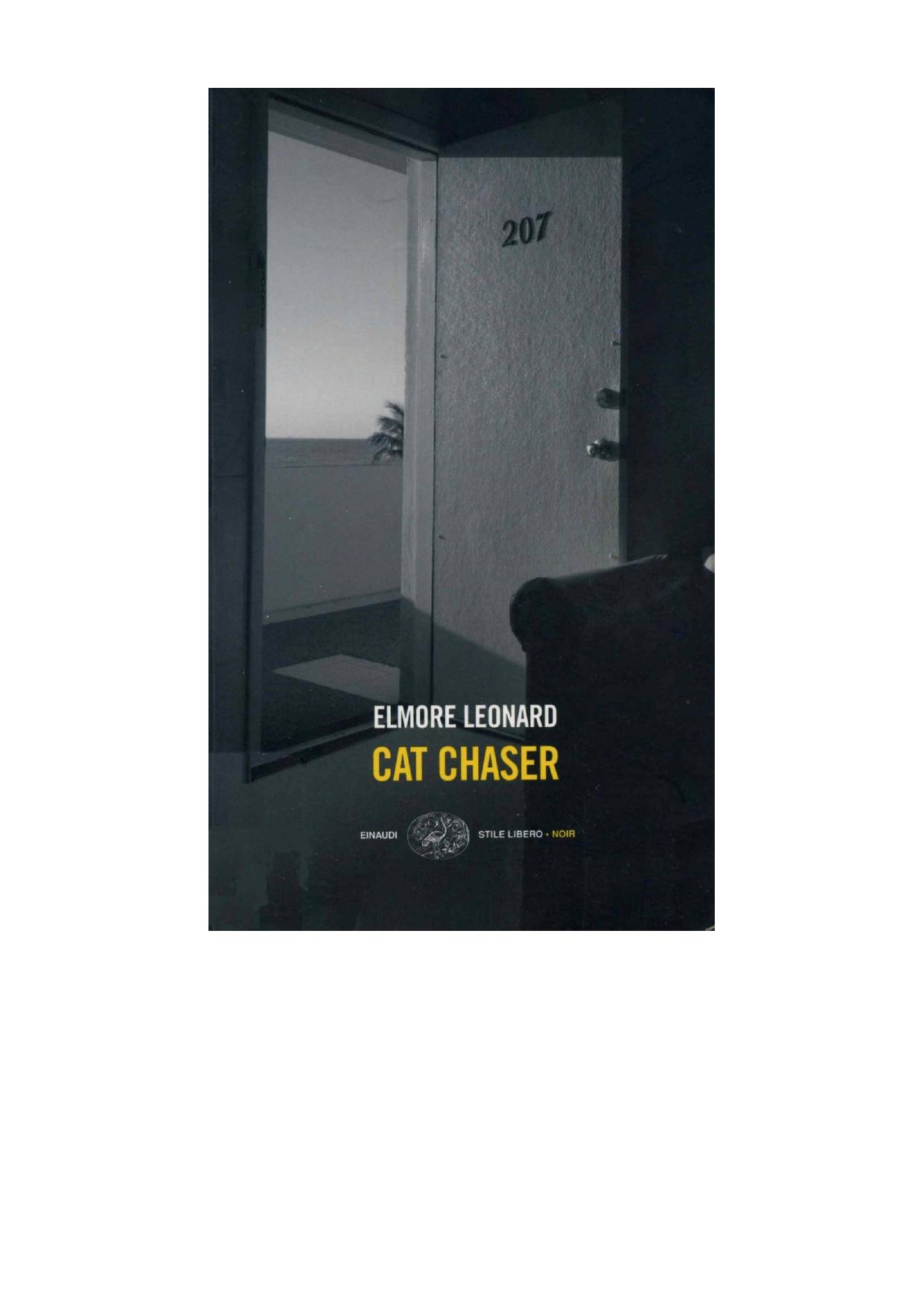 Cat Chaser by Elmore Leonard