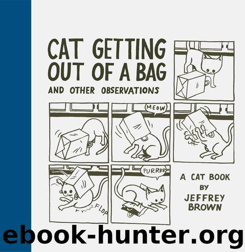 Cat Getting Out of a Bag and Other Observations by Jeffrey Brown