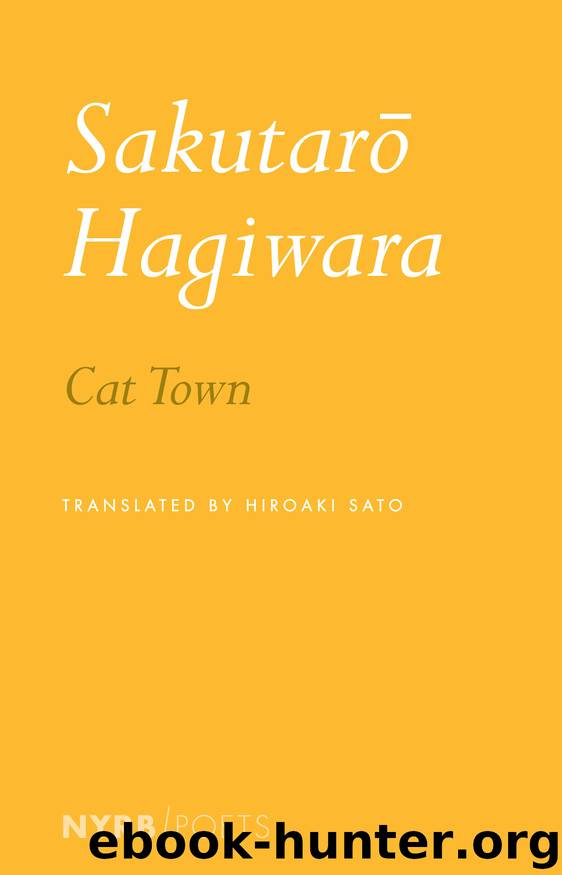Cat Town by Sakutaro Hagiwara