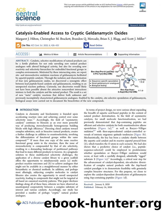 Catalysis-Enabled Access to Cryptic Geldanamycin Oxides by unknow