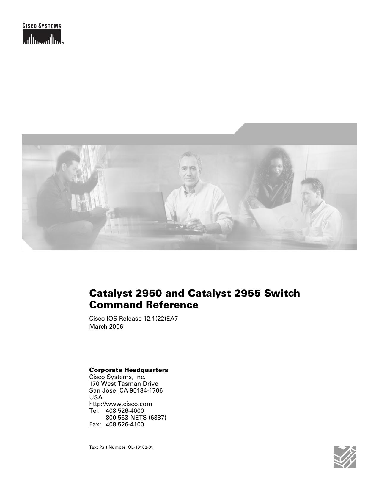 Catalyst 2950 and Catalyst 2955 Switch Command Reference (full book in PDF format) by miknudso