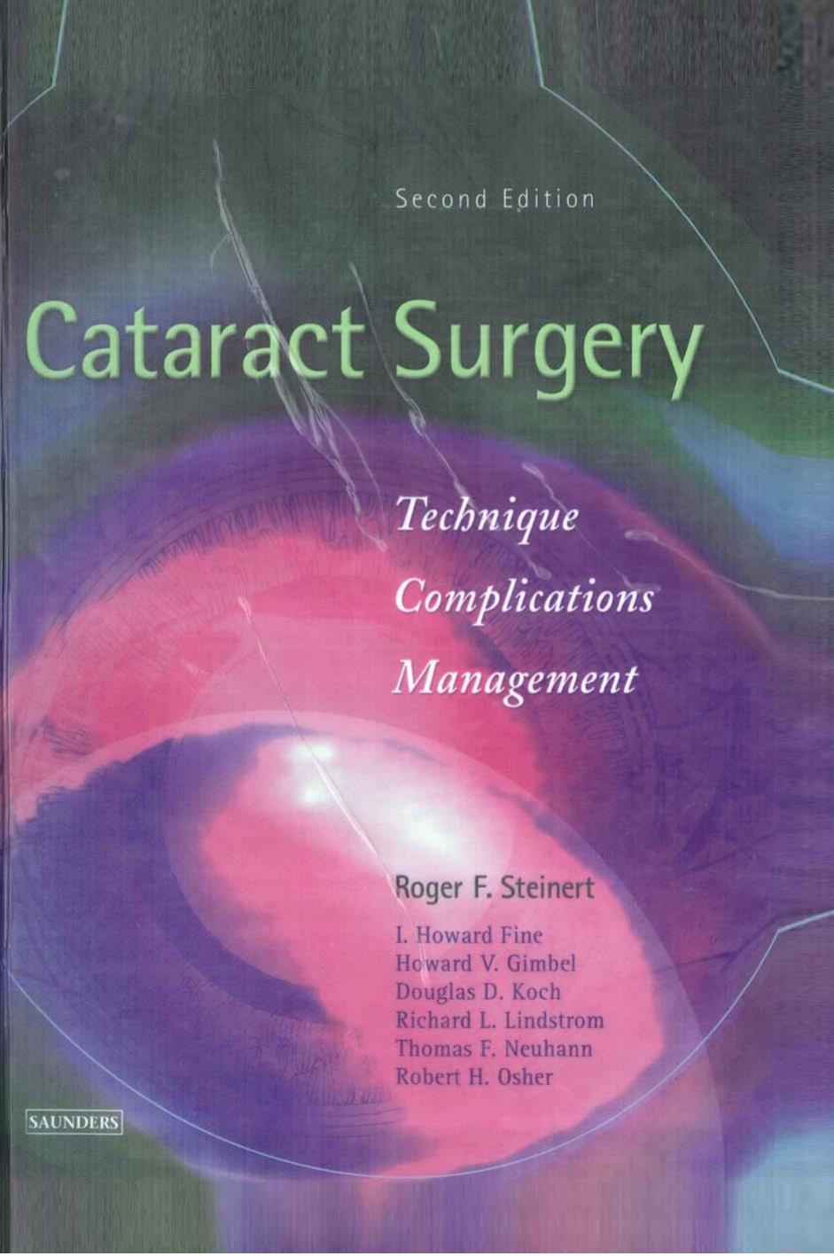 Cataract Surgery: Technique, Complications, and Management, 2e by Roger Steinert