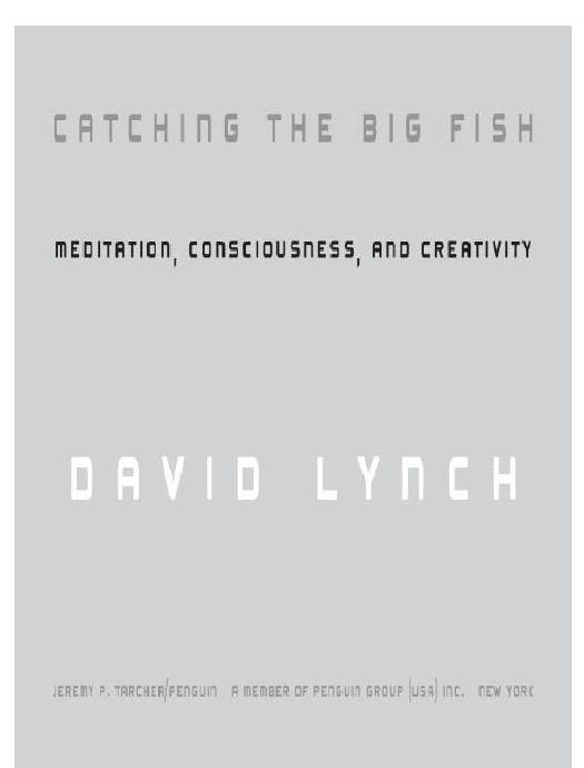 Catching the Big Fish by David Lynch