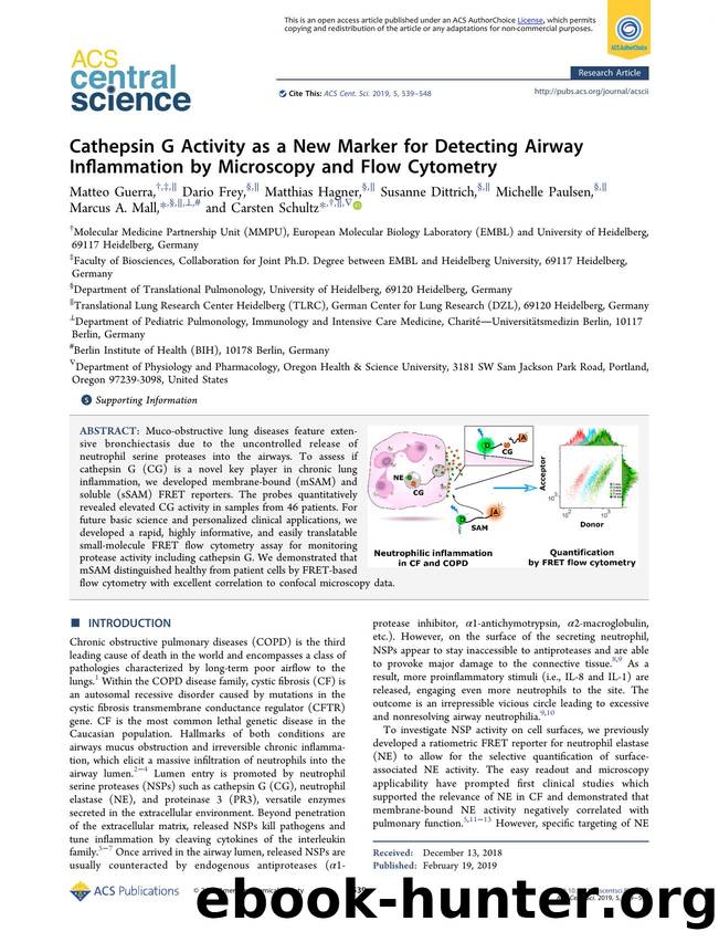 Cathepsin G Activity as a New Marker for Detecting Airway Inflammation by Microscopy and Flow Cytometry by unknow