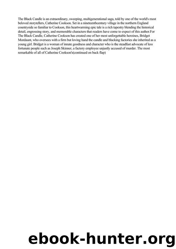 Catherine Cookson by The Black Candle