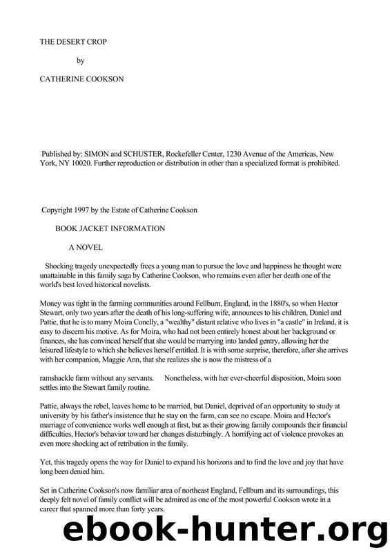 Catherine Cookson by The Desert Crop