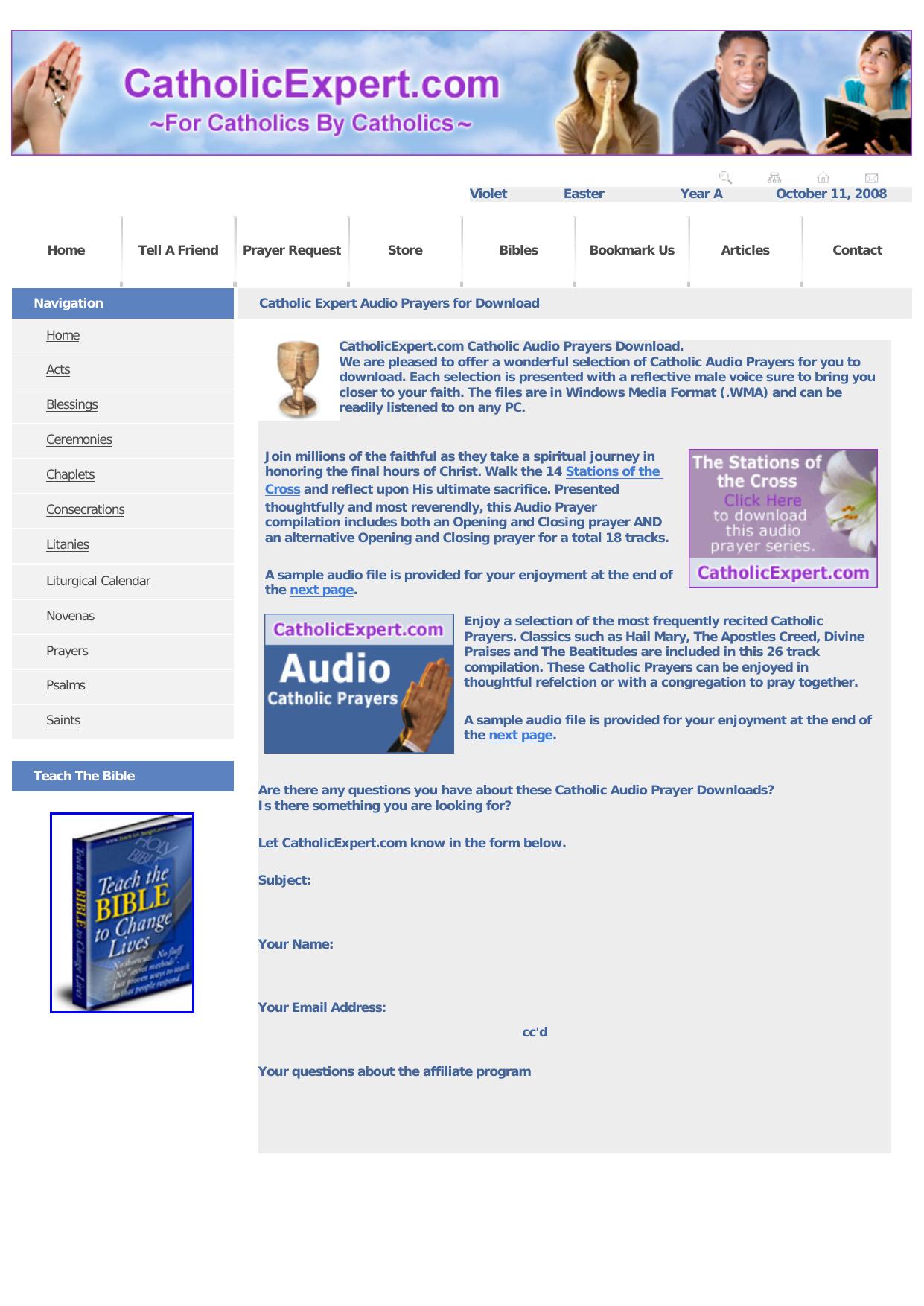 Catholic Audio Prayers. by Best of Kuszter's Collection