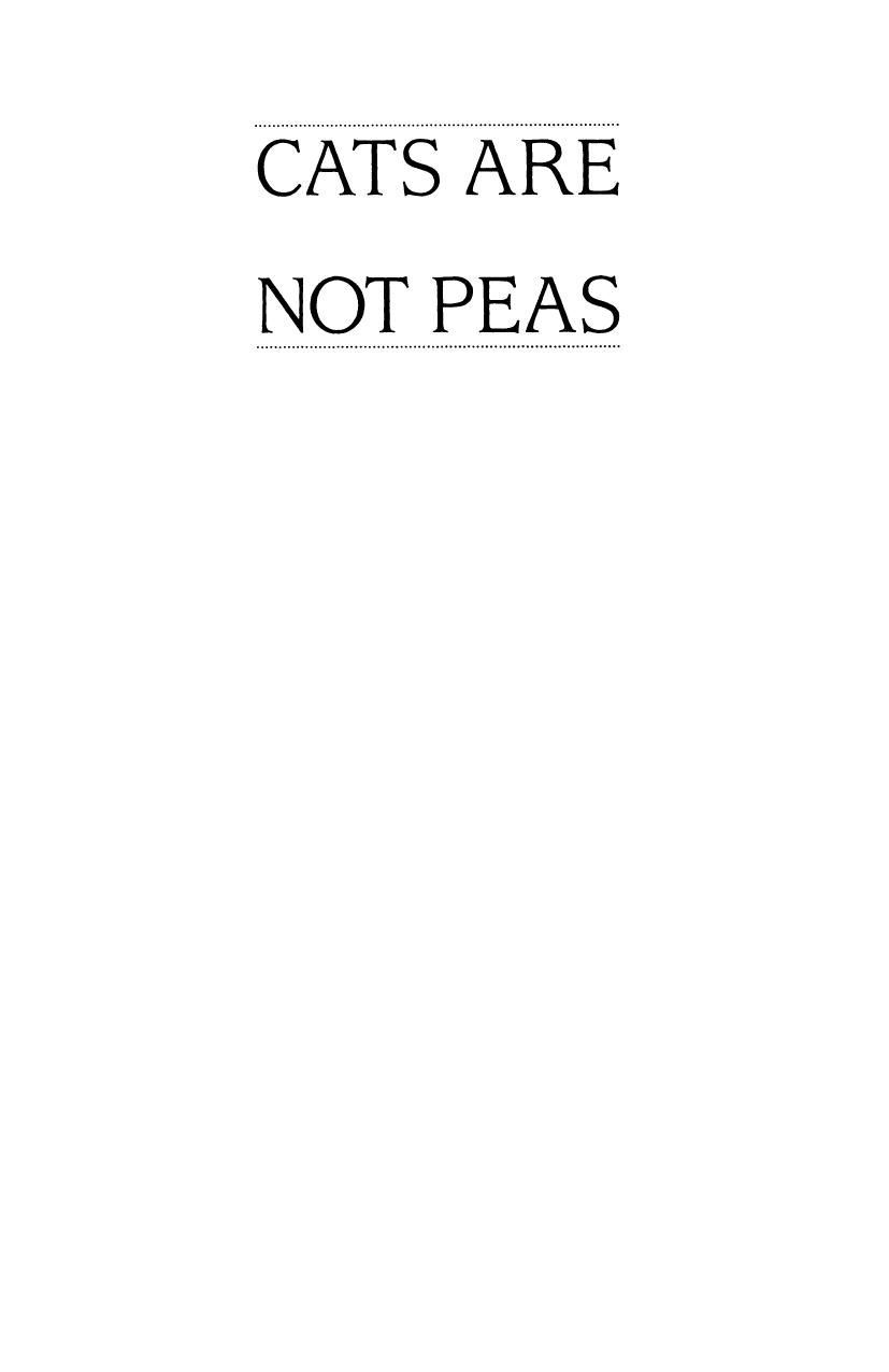 Cats are not Peas: A Calico History of Genetics by Laura Gould (auth.)