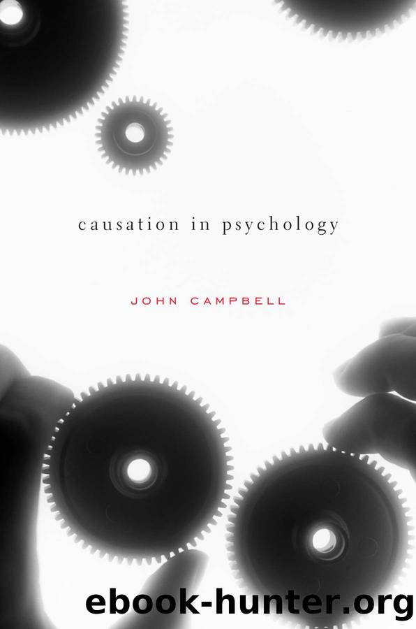 Causation in Psychology by John Campbell