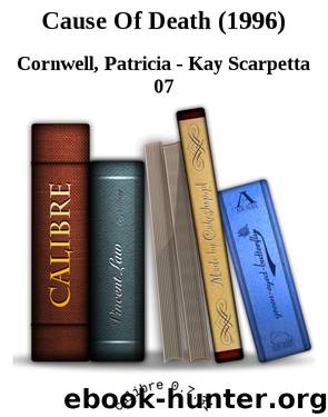Cause Of Death (1996) by Cornwell Patricia - Kay Scarpetta 07