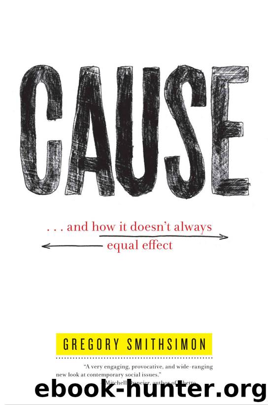 Cause: . . . And How It Doesn't Always Equal Effect by Gregory Smithsimon
