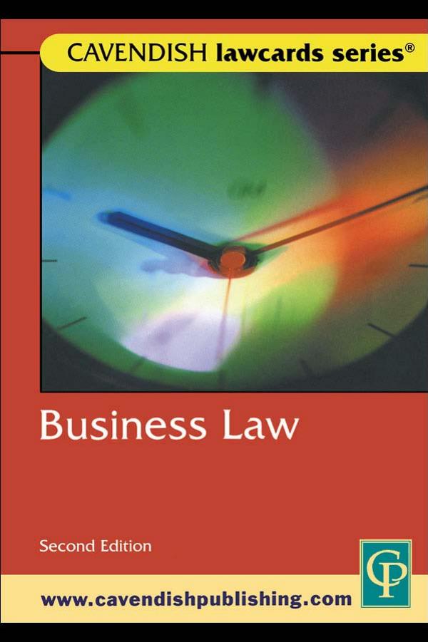 Cavendish: Business Lawcards by Routledge-Caven