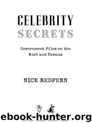 Celebrity Secrets by Nick Redfern