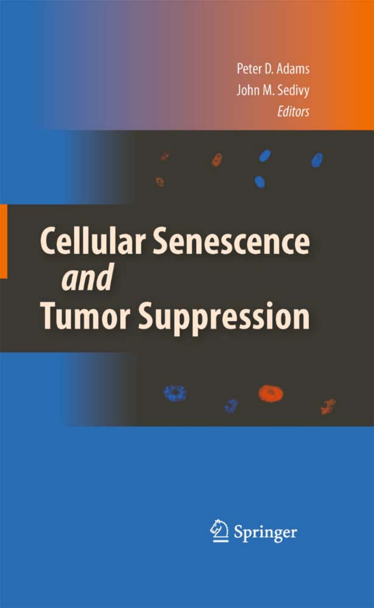 Cellular Senescence and Tumor Suppression by Laura Gardano Lea Harrington (auth.) Peter D. Adams John M. Sedivy (eds.)