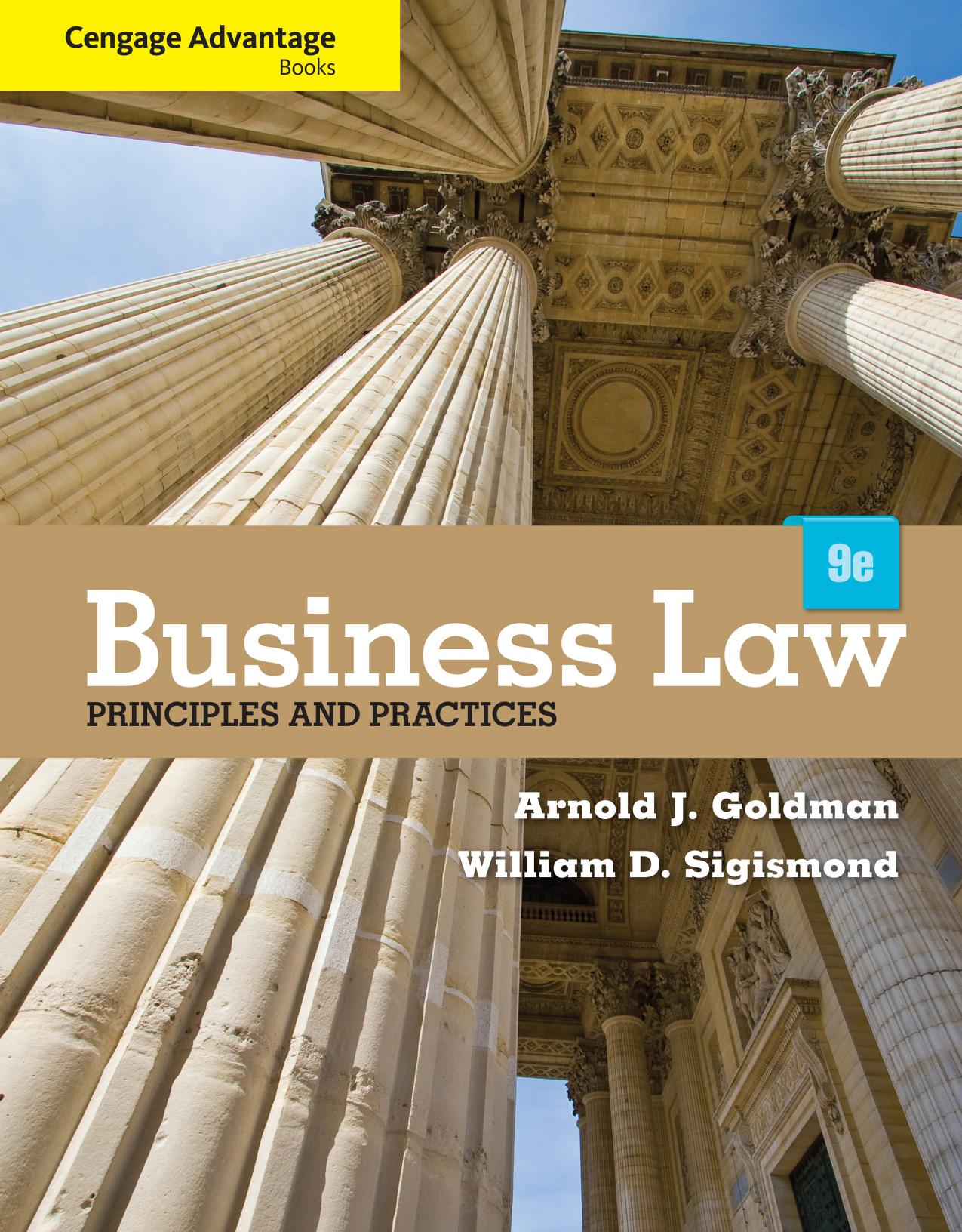 Cengage Advantage Books: Business Law: Principles and Practices, 9th Edition by Unknow