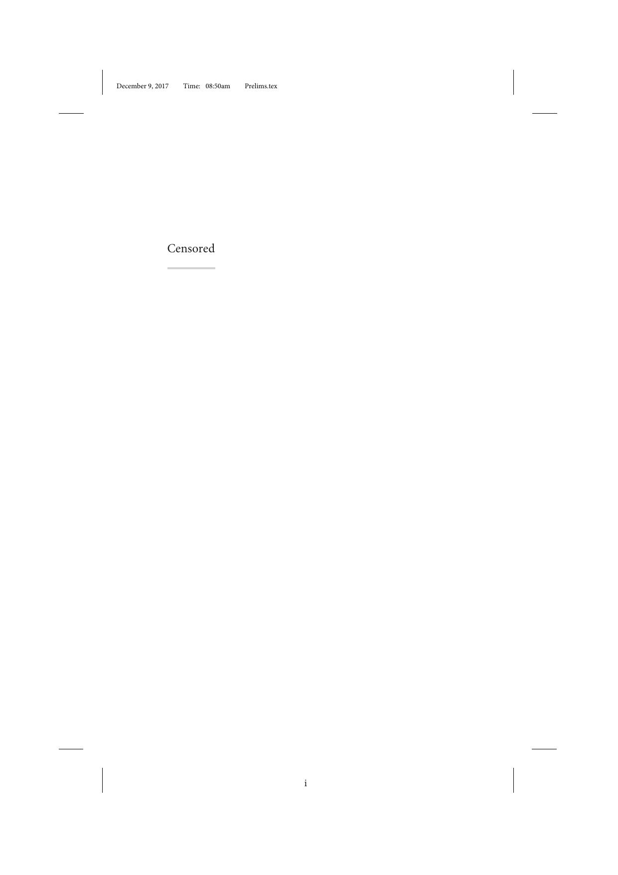 Censored: Distraction and Diversion Inside China`s Great Firewall by Unknow