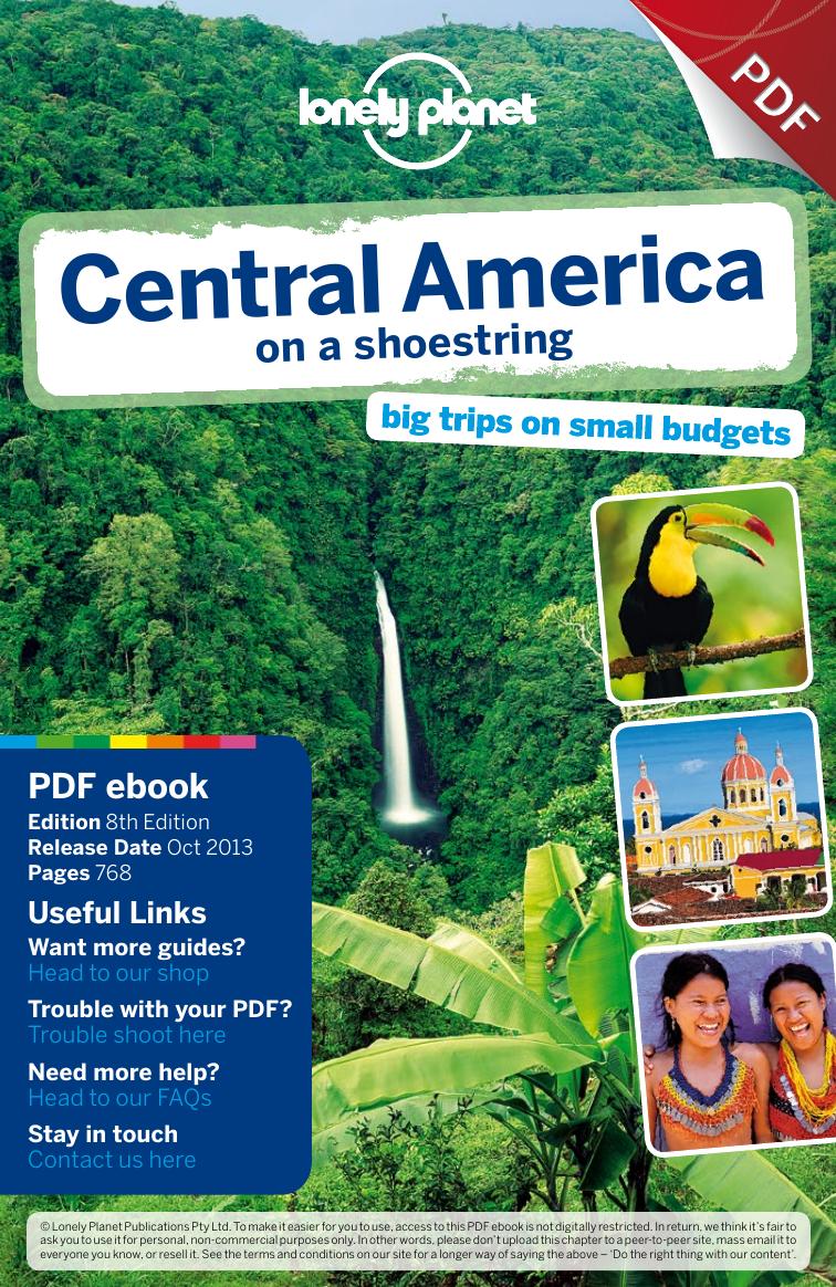 Central America on a Shoestring 8 - Full PDF eBook by Lonely Planet