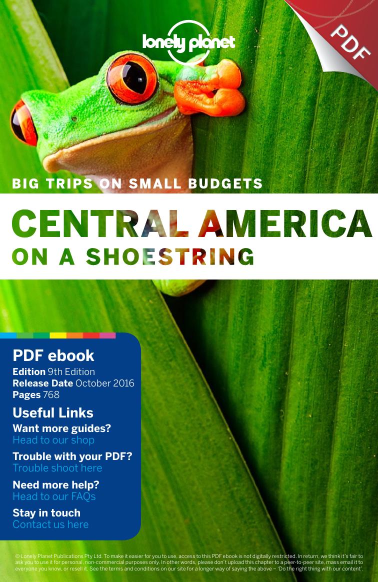 Central America on a Shoestring 9 - Full PDF eBook by Lonely Planet