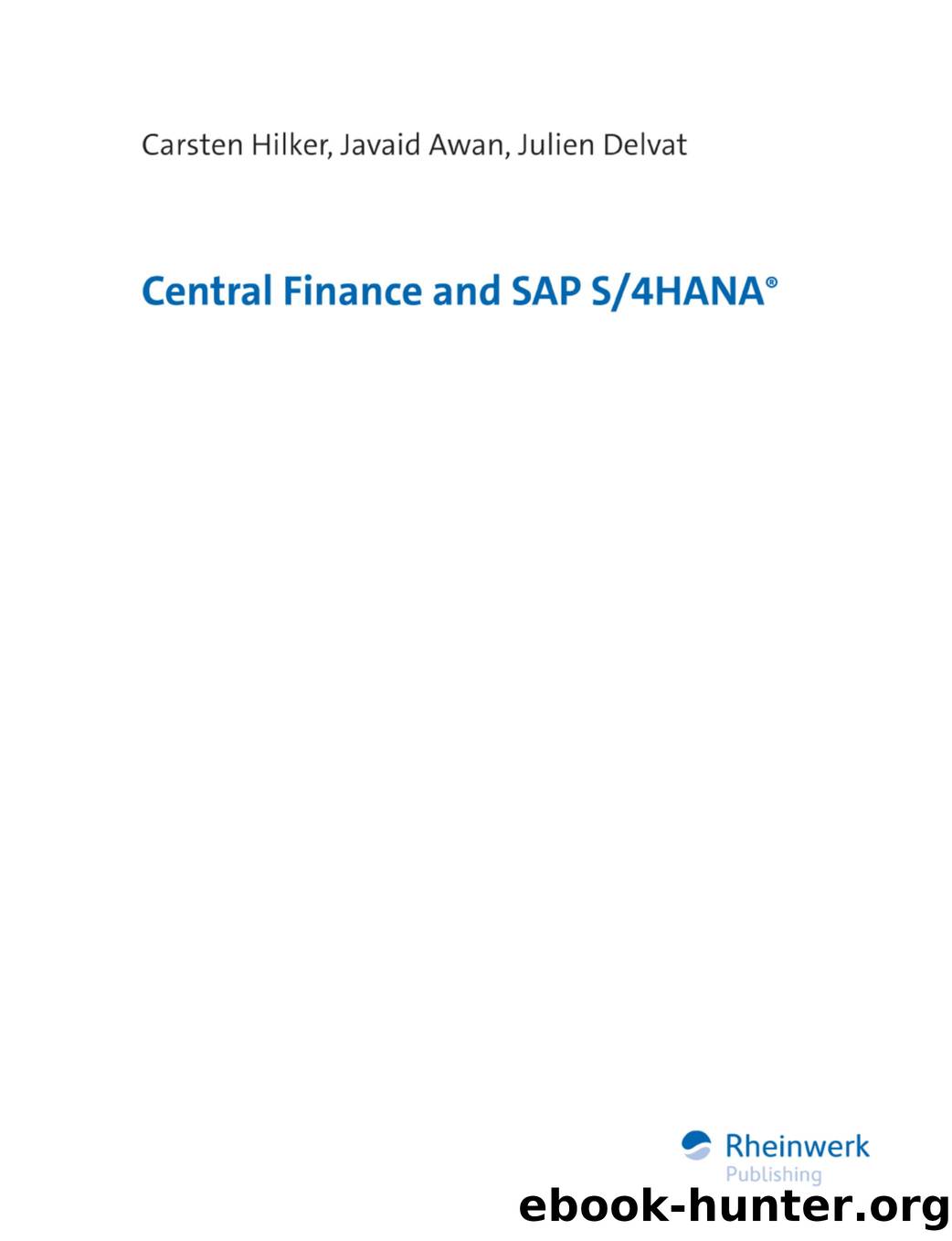 Central Finance and SAP S4HANA by Unknown