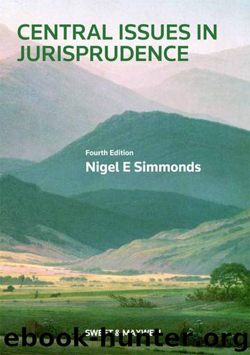 Central Issues in Jurisprudence by Nigel E. Simmonds