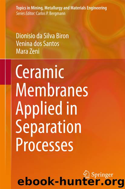 Ceramic Membranes Applied in Separation Processes by Dionisio da Silva Biron Venina dos Santos & Mara Zeni