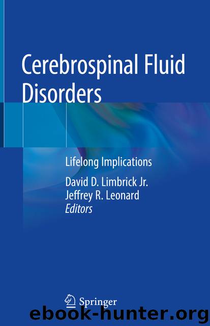 Cerebrospinal Fluid Disorders by David D. Limbrick & Jeffrey R. Leonard