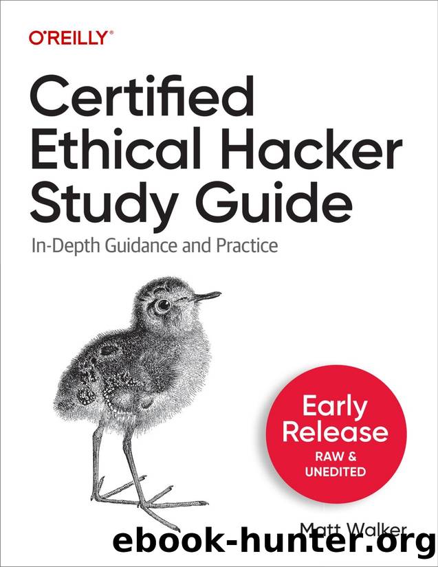 Certified Ethical Hacker (CEH) Study Guide (for Raymond Rhine) by Matt Walker