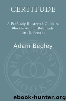 Certitude by Adam Begley