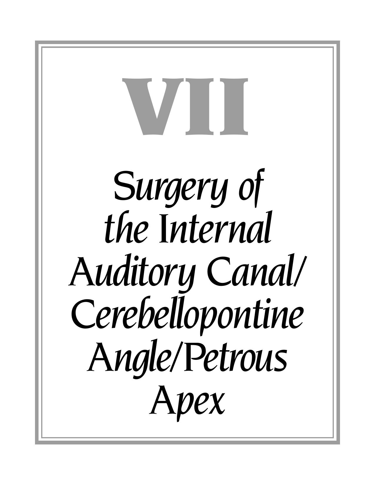 Ch31: Surgery of the Facial Nerve by Unknown