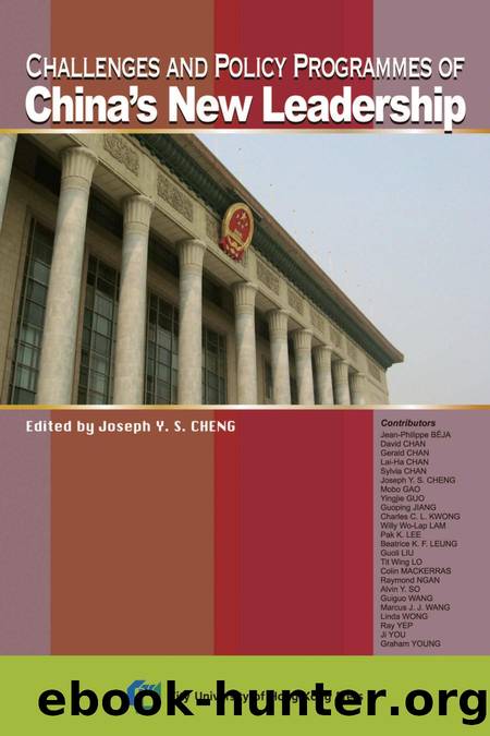 Challenges and Policy Programmes of China's New Leadership by Joseph Cheng