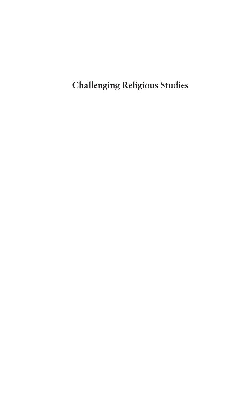 Challenging Religious Studies : The Wealth, Wellbeing and Inequalities of Nations by John Atherton
