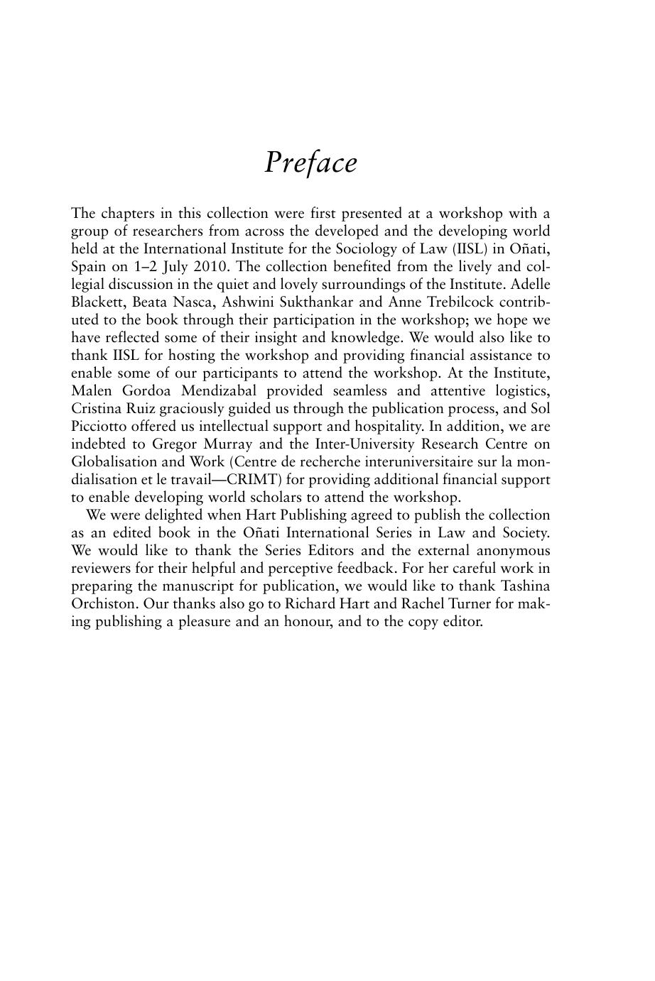 Challenging the Legal Boundaries of Work Regulation by Judy Fudge; Shae McCrystal; Kamala Sankaran (editors)