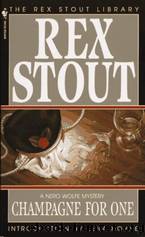 Champagne for One by Rex Stout; Introduction by Lena Horne