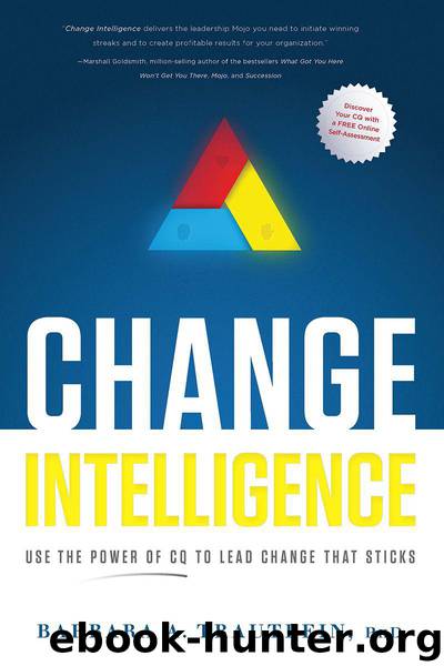 Change Intelligence: Use the Power of CQ to Lead Change That Sticks by Barbara Trautlein