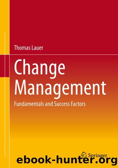 Change Management by Thomas Lauer