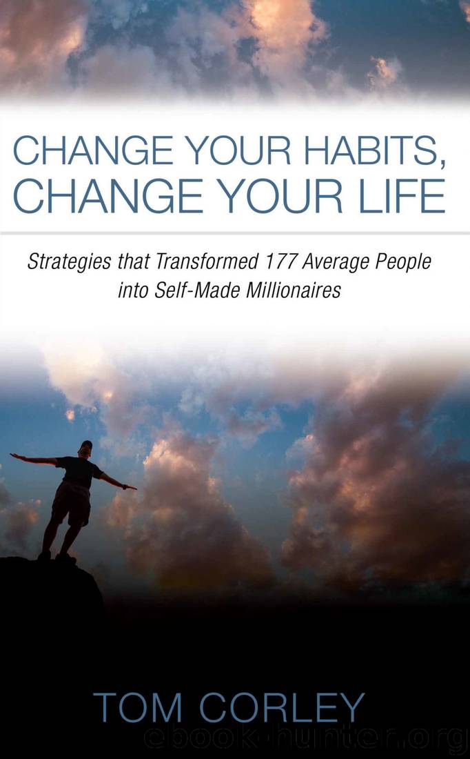 Change Your Habits, Change Your Life: Strategies that Transformed 177 Average People into Self-Made Millionaires by Tom Corley