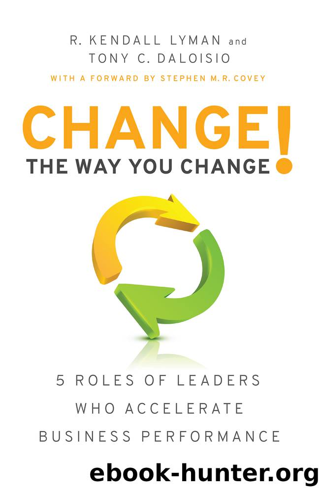Change the Way You Change! by R. Kendall Lyman