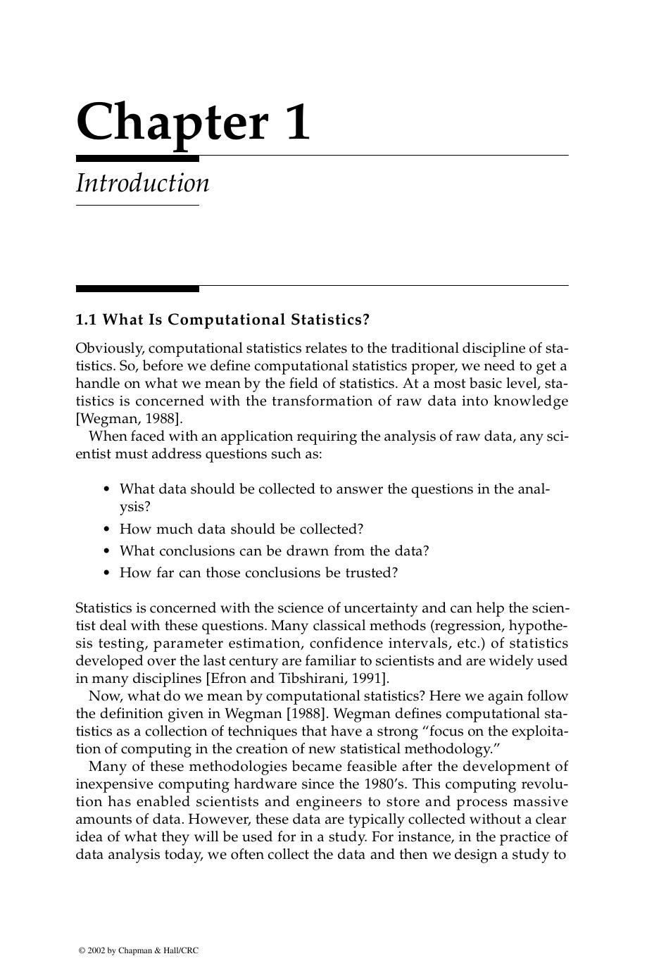 Chapter 1: Introduction by Wendy L. Martinez and Angel R. Martinez