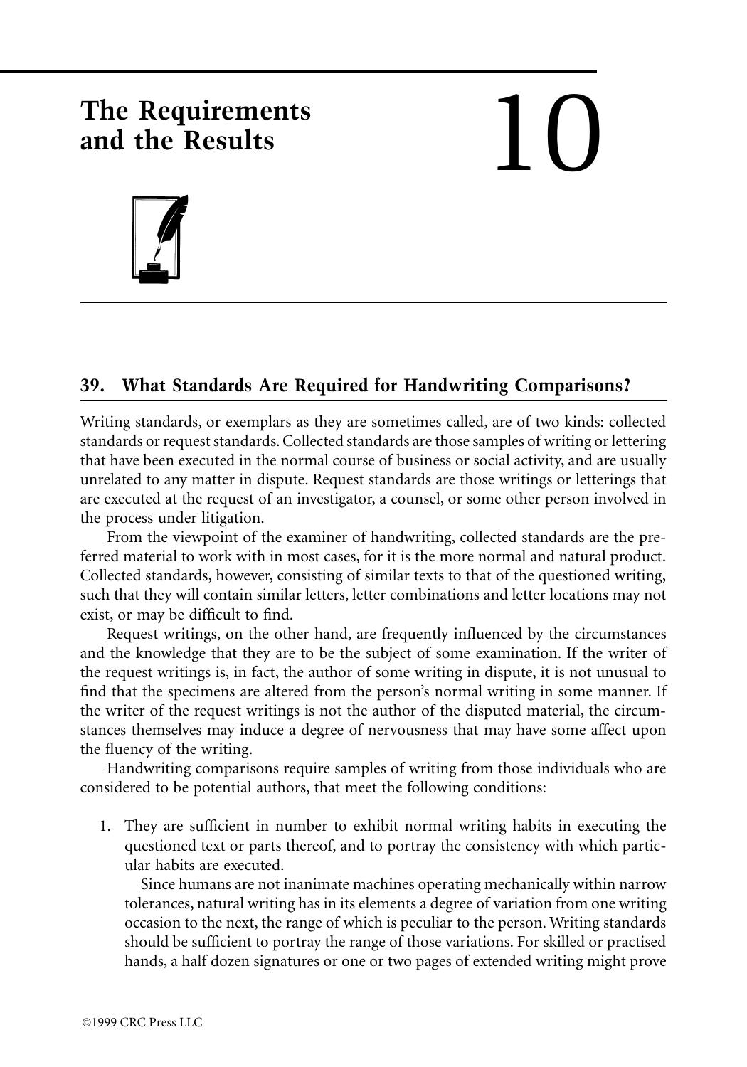 Chapter 10: The Requirements and the Results by Roy A. Huber & A.M. Headrick