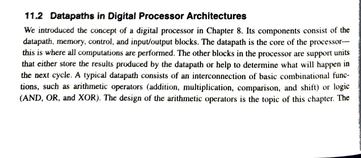 Chapter 11 and 12 ; Digital integrated circuits by Jan M. Rabaey by Jan M. Rabaey