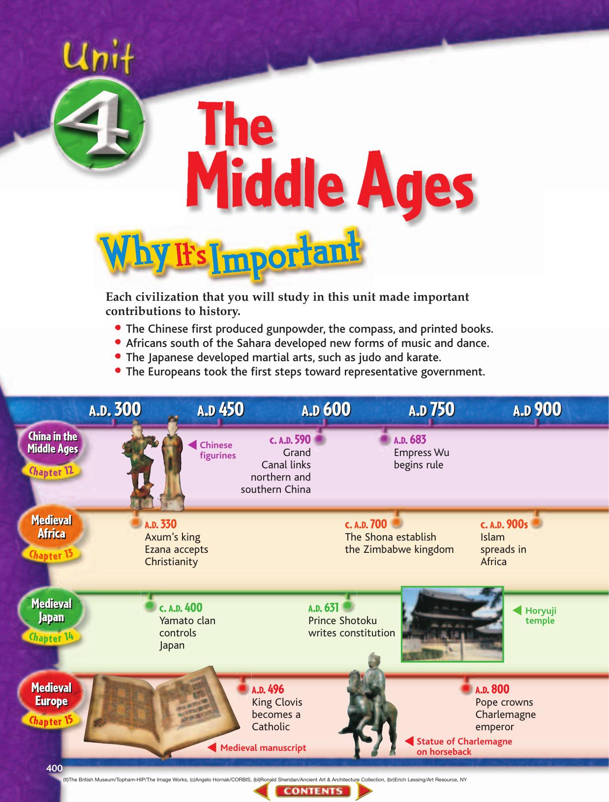 Chapter 12: China in the Middle Ages by Glencoe/McGraw-Hill